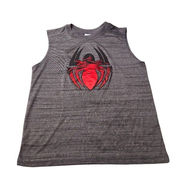 Spiderman tank top shirt S6/7 - Picture 1 of 3